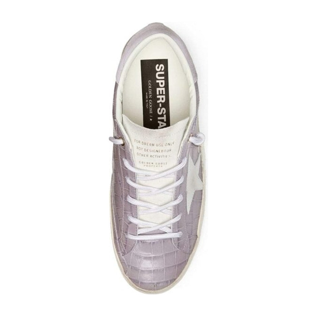 Golden Goose Super-Star Folded Lining Lilac White (W)