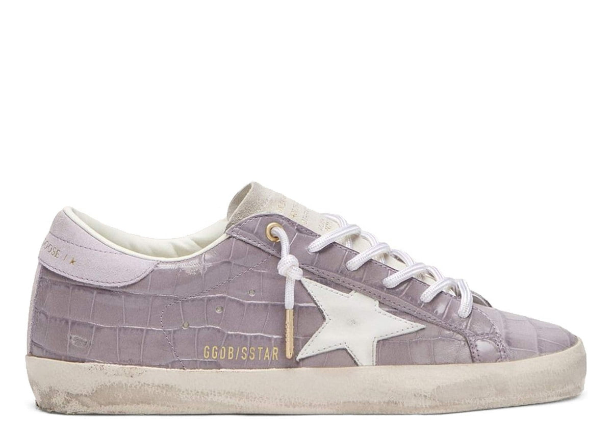 Golden Goose Super-Star Folded Lining Lilac White (W)