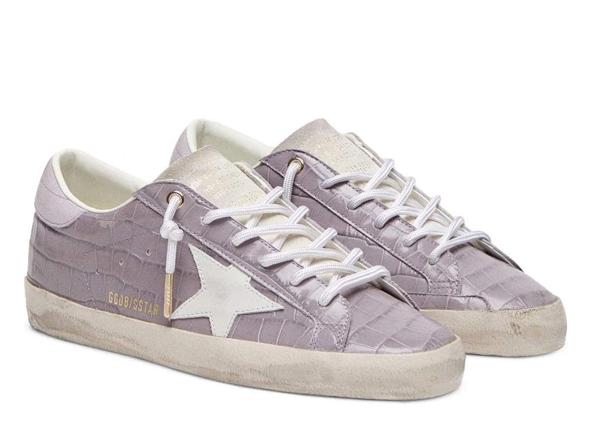 Golden Goose Super-Star Folded Lining Lilac White (W)