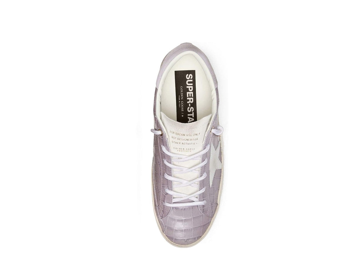 Golden Goose Super-Star Folded Lining Lilac White (W)