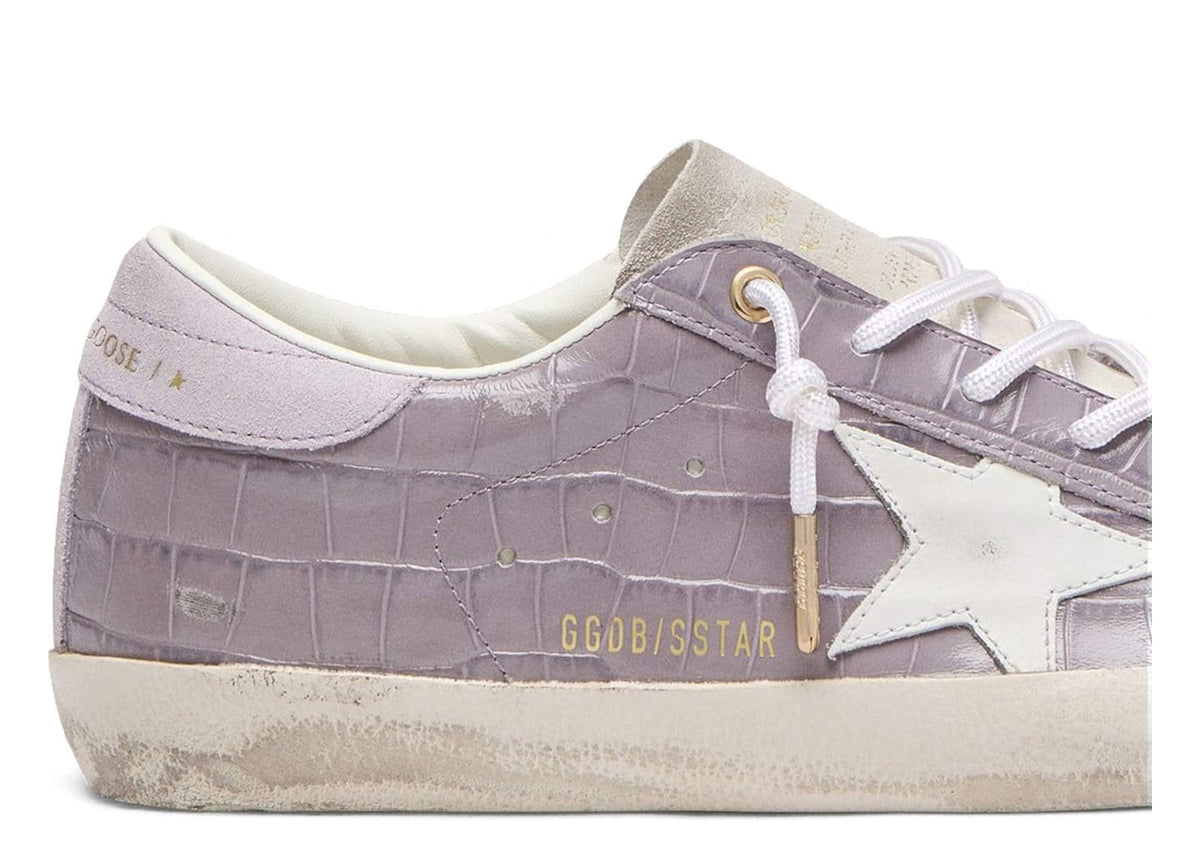 Golden Goose Super-Star Folded Lining Lilac White (W)