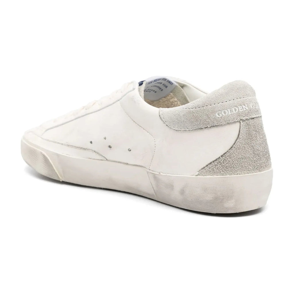 Golden Goose Super-Star Off White Leather Beige Heel