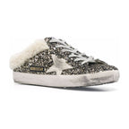 Golden Goose Super-Star Sabot Glitter Shearling (W)