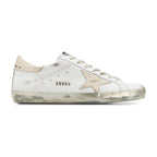 Golden Goose Super-Star White Gold Sparkle
