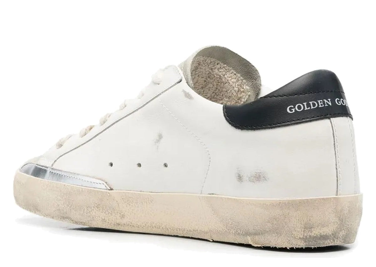 Golden Goose Super-Star White Leather Perforated Star (W)