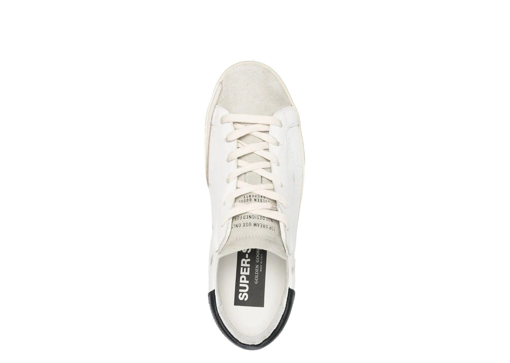 Golden Goose Super-Star White Leather Perforated Star (W)
