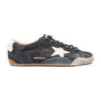 Golden Goose True-Star Dark Blue Suede White Nappa Star Heel (W)