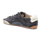 Golden Goose True-Star Dark Blue Suede White Nappa Star Heel (W)