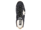 Golden Goose True-Star Dark Blue Suede White Nappa Star Heel (W)