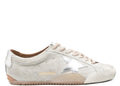 Golden Goose True-Star Light Gray Suede Metallic Silver Star Heel (W)