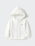 UNIQLO Babies' UV Protection Mesh Hoodie - 00 WHITE
