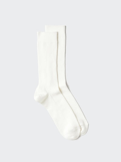 UNIQLO Unisex Colourful 50 Socks - 00 WHITE