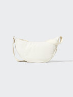 UNIQLO Unisex Round Mini Shoulder Bag - 01 OFF WHITE