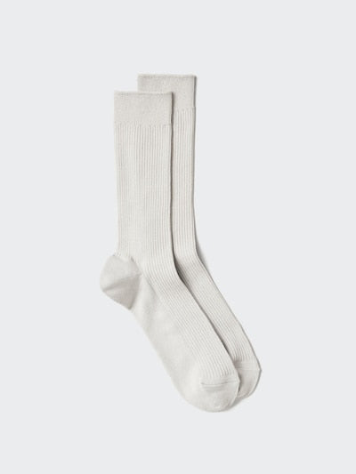 UNIQLO Unisex Colourful 50 Socks - 02 LIGHT GREY