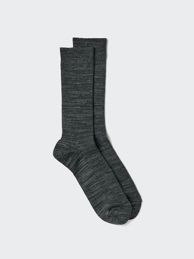 UNIQLO Unisex Colourful 50 Socks - 07 GREY