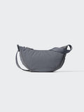UNIQLO Unisex Round Mini Shoulder Bag - 08 DARK GREY