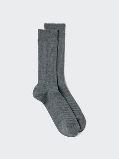 UNIQLO Unisex Colourful 50 Socks - 08 DARK GREY