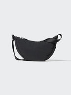 UNIQLO Unisex Round Mini Shoulder Bag - 09 BLACK