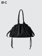 UNIQLO Unisex Drawstring Bag - 09 BLACK
