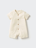 UNIQLO Babies' One Piece Outfit (Short Sleeve) - 30 NATURAL