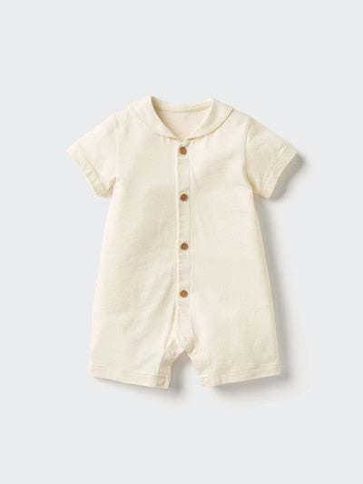 UNIQLO Babies' One Piece Outfit (Short Sleeve) - 30 NATURAL