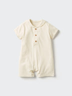 UNIQLO Babies' One Piece Outfit (Short Sleeve) - 30 NATURAL