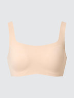 UNIQLO Women's Wireless Bra (Relax) - 31 BEIGE