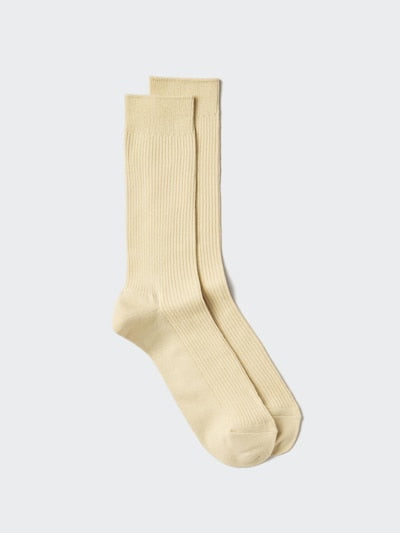 UNIQLO Unisex Colourful 50 Socks - 32 BEIGE