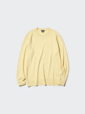 UNIQLO Men's 100% Cashmere Crew Neck Jumper - 41 YELLOW