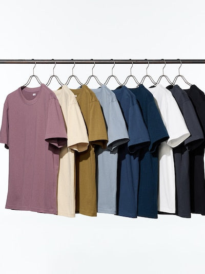UNIQLO Unisex Crew Neck T-Shirt - 30 NATURAL