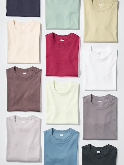 UNIQLO Crew Neck T-Shirt - 69 NAVY