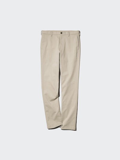 UNIQLO Men's Slim Chino Trousers - 35 BROWN