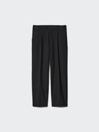 UNIQLO Pleated Wide Trousers - 69 NAVY