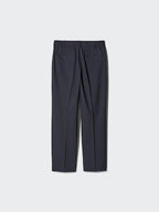 UNIQLO Men's Pleated Wide Trousers - 57 OLIVE