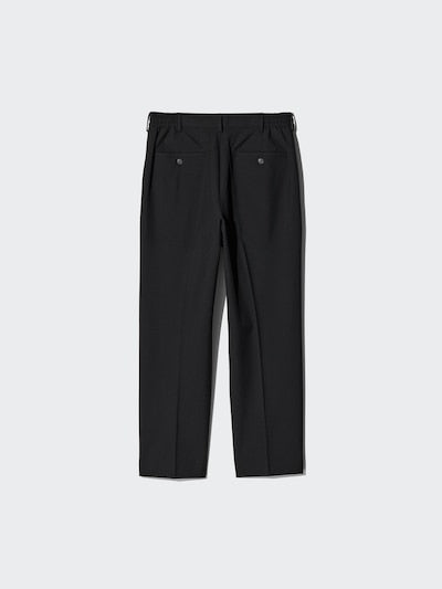 UNIQLO Pleated Wide Trousers - 69 NAVY
