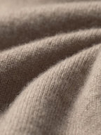 UNIQLO 100% Cashmere Crew Neck Jumper - 50 LIGHT GREEN