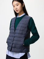 UNIQLO Women's PUFFERTECH Compact Vest - 31 BEIGE