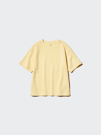 UNIQLO Kids' AIRism Cotton Crew Neck T-Shirt - 15 RED