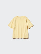 UNIQLO Kids' AIRism Cotton Crew Neck T-Shirt - 11 PINK