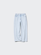 UNIQLO Kids' Wide Straight Jeans - 65 BLUE