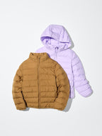 UNIQLO Kids' PUFFERTECH Washable Parka - 09 BLACK