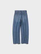UNIQLO Unisex Baggy Curve Jeans - 67 BLUE