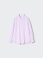 UNIQLO Women's Rayon Blouse - 71 PURPLE
