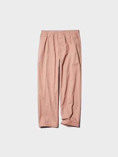 UNIQLO Unisex Stretch Easy Ankle Trousers - 08 DARK GREY