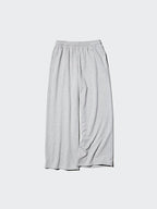 UNIQLO Women's Wide Sweat Trousers - 03 GREY