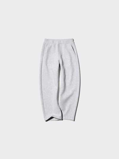 UNIQLO Kids' DRY Sweat Curve Trousers - 03 GREY