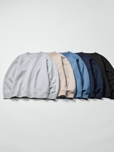 UNIQLO Unisex Oversized Sweatshirt - 05 GREY