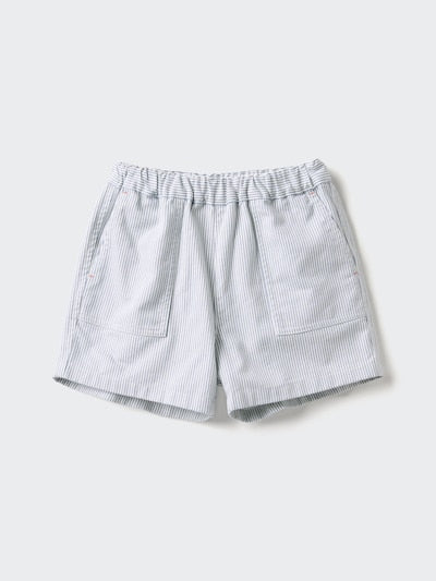 UNIQLO Babies' Easy Shorts (Striped) - 67 BLUE