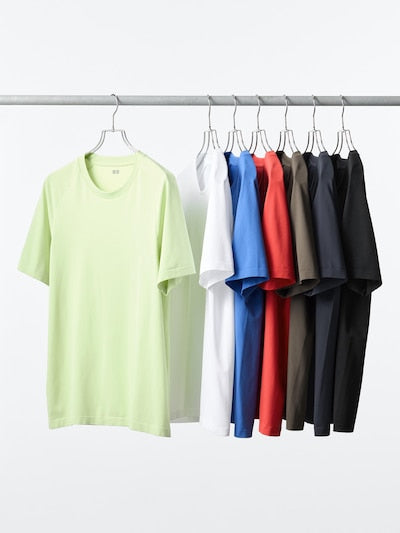 UNIQLO Unisex DRY-EX T-Shirt - 09 BLACK