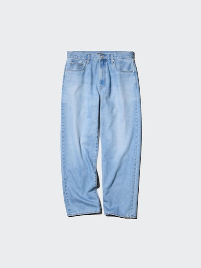 UNIQLO Unisex Baggy Jeans - 08 DARK GREY